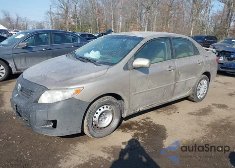 2009 Toyota Corolla Xle z USA, uszkodzony, nr VIN 1NXBU40EX9Z080683